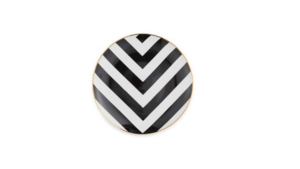 Stiletto Black China Coupe Dessert/Salad Plate 8" rental Jupiter, FL