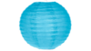 Turquoise Paper Lantern 14" W/ Light rental in Jupiter, FL