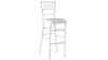 White Chiavari Barstool W/White Cushion rental in Jupiter, FL