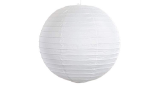 White Paper Lantern 12" rental Jupiter, FL