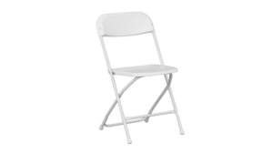 White Samsonite Folding Chair rental Jupiter, FL