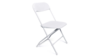 White Samsonite Folding Chair " Do Show Wear rental in Jupiter, FL