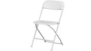 White Samsonite Folding Chair (A1 Industrics) rental Jupiter, FL