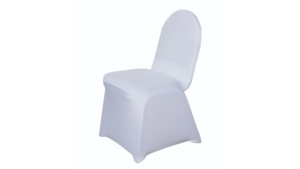 White Spandex Banquet Chair Cover rental Jupiter, FL
