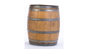 Wood Wine Barrel 19" X 30" rental Jupiter, FL