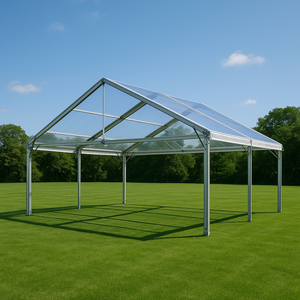 40'X40' Jumbotrac Gable End Frame Tent - Clear rental Auburn, AL