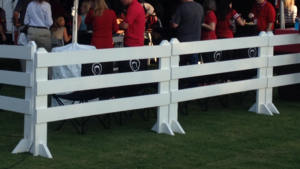 White Wood Fence rental Auburn, AL