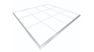 15'X15' Solid White Dance Floor rental Auburn, AL