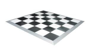 15'X15' Black & White Dance Floor rental Auburn, AL