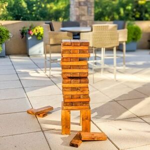 Giant Stained Jenga rental Kansas City, MO