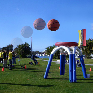 Basketball Giant Lawn Basketball Hoop rental San Diego, CA