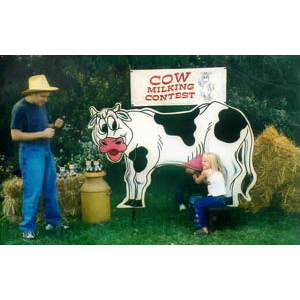 Cow Milking Contest rental San Diego, CA