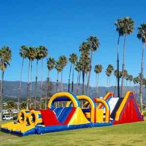 Obstacle Cousre Standard Super Mega W/Staff 90' rental San Diego, CA