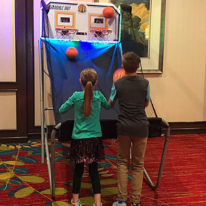 Basketball Led Double Shot Led Backboard rental San Diego, CA