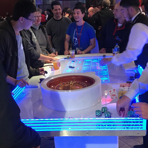 Roulette Table "So-Cal Chic" Led Lights – rental San Diego, CA