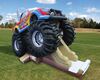 Monster Truck Deluxe Bounce House Combo Slide rental in Houston, TX