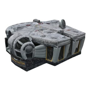 Star Wars Millennium Falcon Bounce House Combo rental Houston, TX