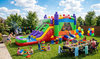 Lego Bricks Bounce House Combo W rental in Houston, TX