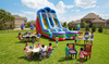 18ft Retro Double (Dry Or Wet/Water Slide) rental in Houston, TX