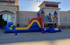 3in1 Halloween Bounce House Moonwalk W/ Slide rental in Houston, TX