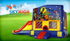 3in1 Halloween Bounce House Moonwalk W/ Slide rental in Houston, TX