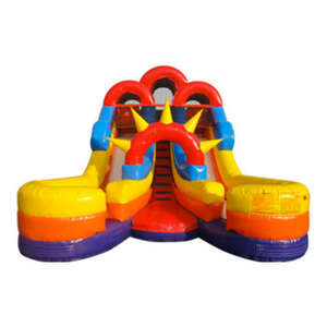 16ft Jr. Double (Dry Or Wet/Water Slide) rental Houston, TX