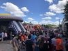 Ufo Spaceship Bounce House Moonwalk With Slide rental in Houston, TX