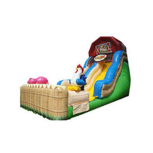 18ft Crazy Farm Slide (Dry Or Wet/Water Slide) rental Houston, TX