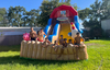 18ft Crazy Farm Slide (Dry Or Wet/Water Slide) rental in Houston, TX