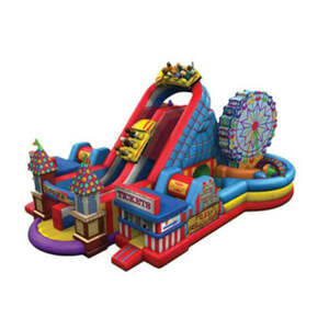Midway Amusement Park Obstacle rental Houston, TX