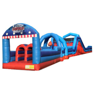 75ft All Stars Adventure Obstacle W/ Dry Slide rental Houston, TX
