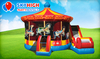 Carousel Combo Bounce House W rental in Houston, TX
