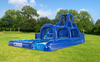 Triple Ocean Helix Dual Lane Slide W/ Slip N Slide rental in Houston, TX