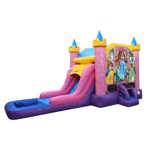 Disney Princesses Ez Bounce House Combo Wet Or Dry rental Houston, TX
