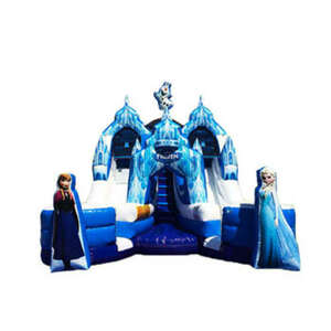 Frozen Double (Dry Or Wet/Water Slide) rental Houston, TX