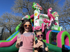 Flamingo Bounce House Combo W rental in Houston, TX