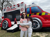 First Responders Ambulance Wet/Dry Bounce House rental in Houston, TX