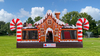 Gingerbread Wonder Playland Bounce House rental in Houston, TX