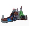 Knights & Dragons Castle Bouncer Combo W/ Wet rental in Houston, TX