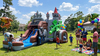 Knights & Dragons Castle Bouncer Combo W/ Wet rental in Houston, TX