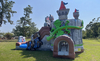 Knights & Dragons Castle Bouncer Combo W/ Wet rental in Houston, TX