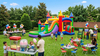 Modern Rainbow Bounce House Combo (Wet/Dry) rental in Houston, TX