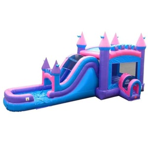 Mega Pink Bounce House Combo W rental Houston, TX