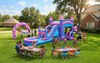 Mega Pink Bounce House Combo W rental in Houston, TX