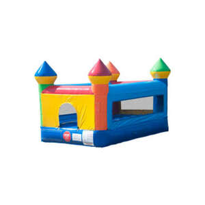 Multi Color Tiny Castle Indoor/Outdoor Bounce rental Houston, TX