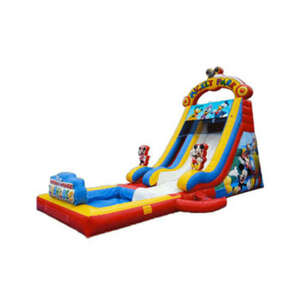 Mickey Mouse Slide (Dry/Wet) With Pool rental Houston, TX