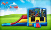 3in1 Ninja Turtles Obstacle W/ Wet Or Dry Slide rental in Houston, TX