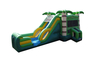 Palm Tree Bounce House Combo Wet Or Dry Slide rental in Houston, TX