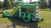 Palm Tree Bounce House Combo Wet Or Dry Slide rental in Houston, TX