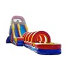 20ft Rainbow Screamer Slide W/ Slip N Slide rental in Houston, TX